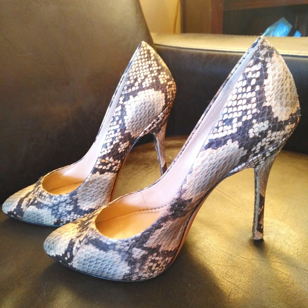 Snakeskin Jean-Michel Cazabat Pumps